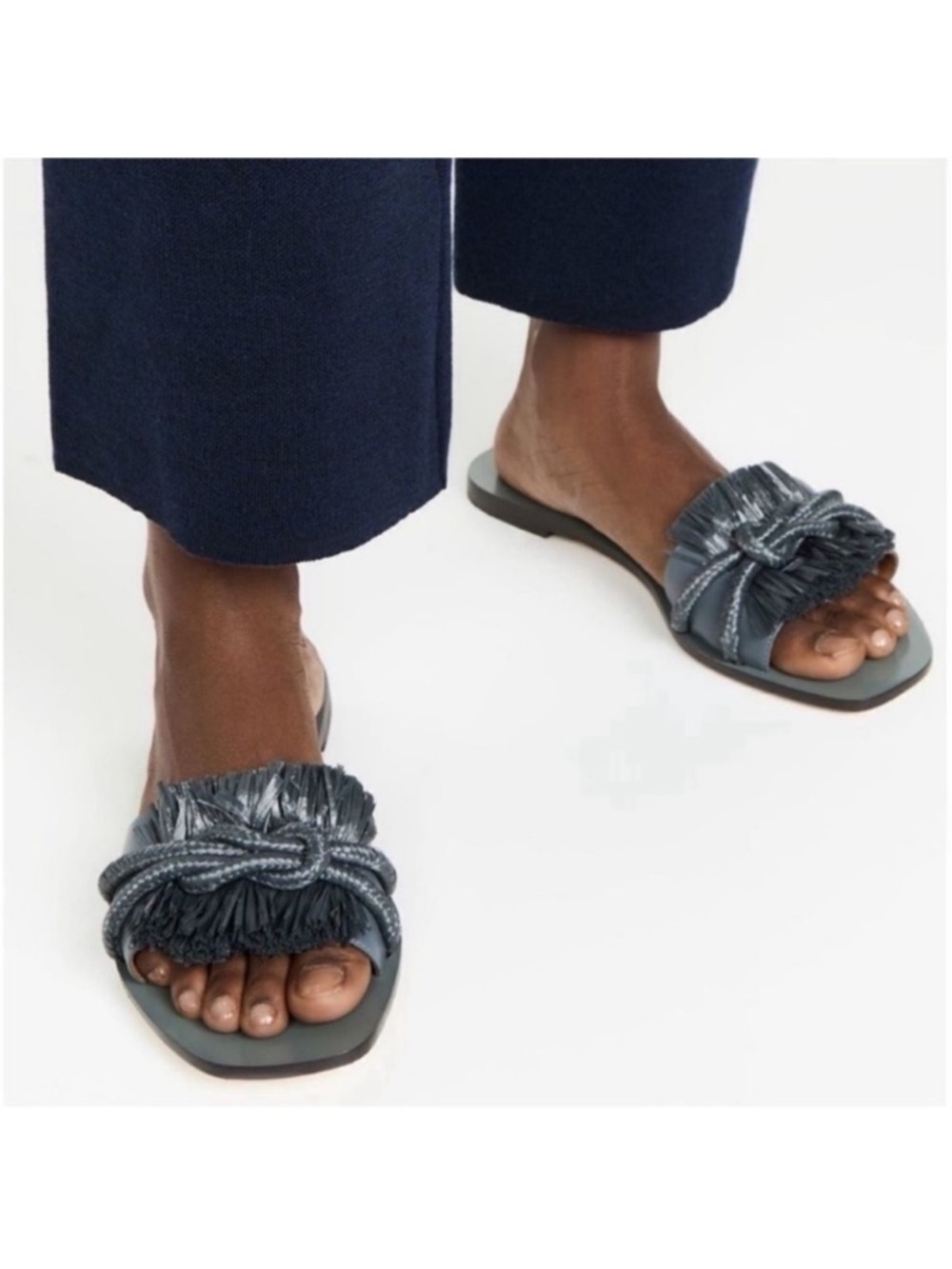 Tory Burch ROPE FLAT SLIDE
